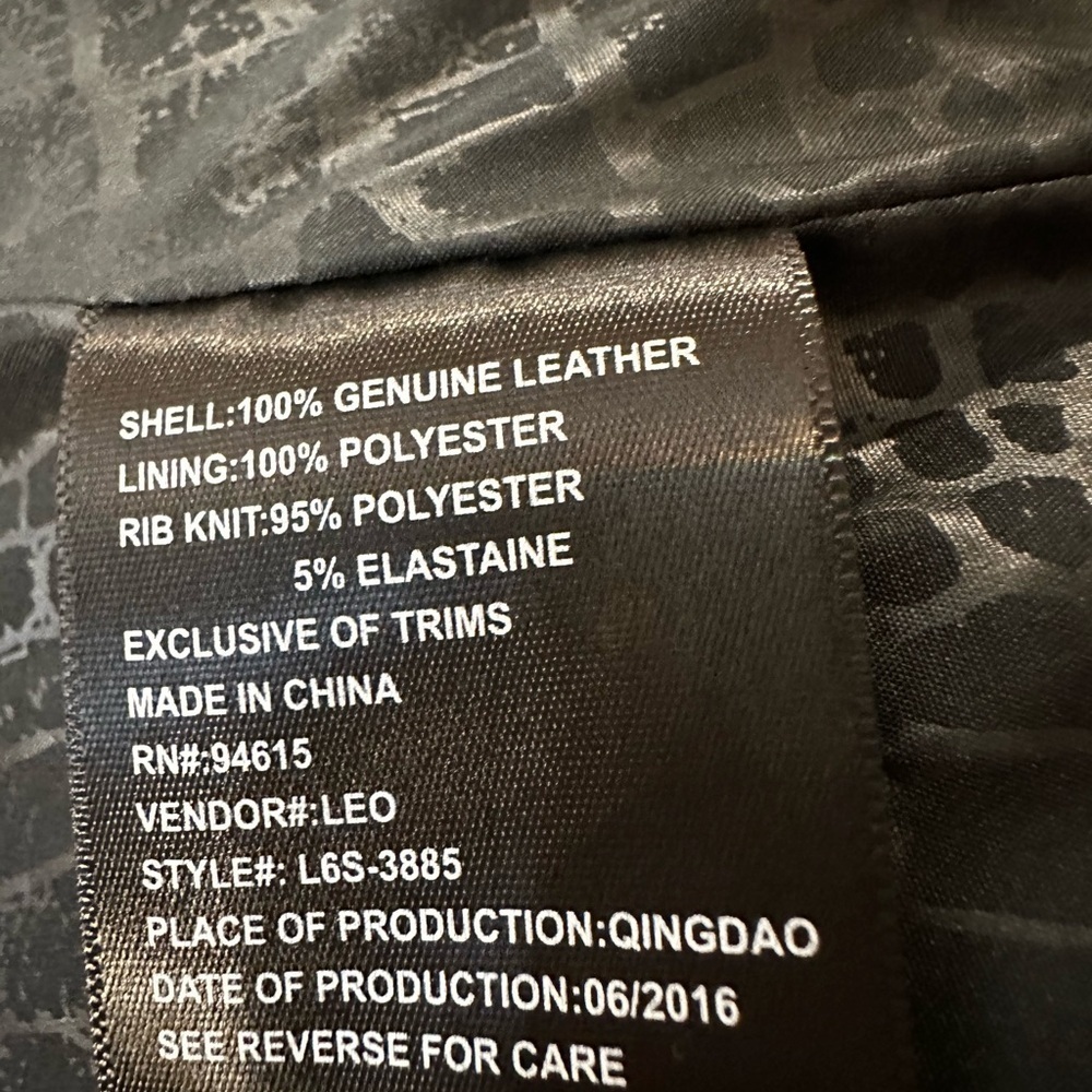 Sam Edelman dark green Leather Jacket - Picture 10 of 16